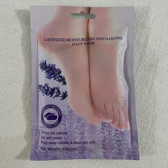 MASK BUNDLE: Lavender Foot Masks, Mask Sticks & 24K Gold Eye Mask - Picture 2 of 9